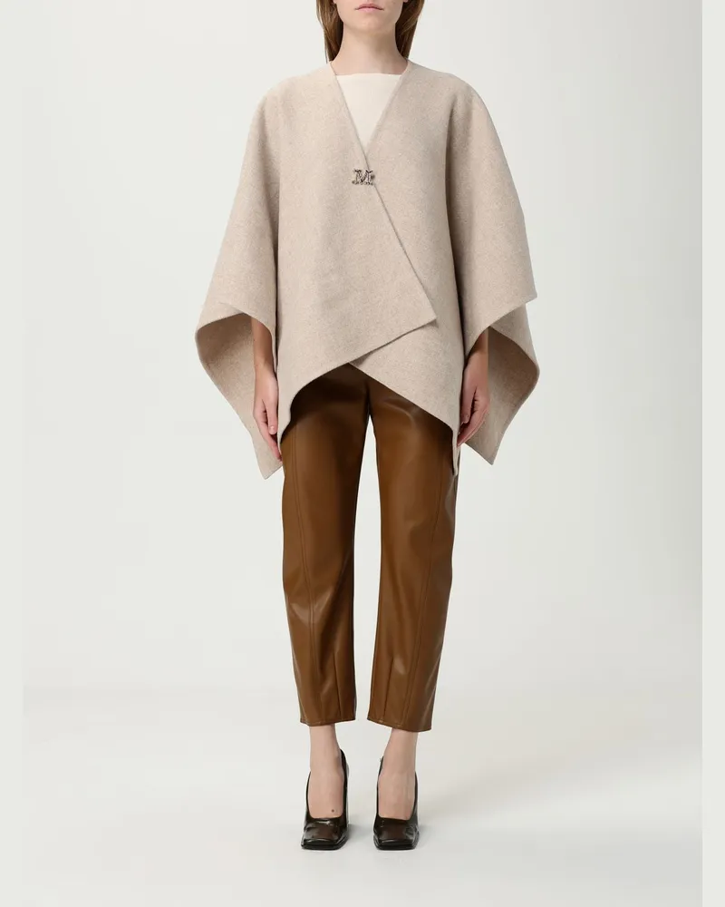 Max Mara Seidentuch damen Beige