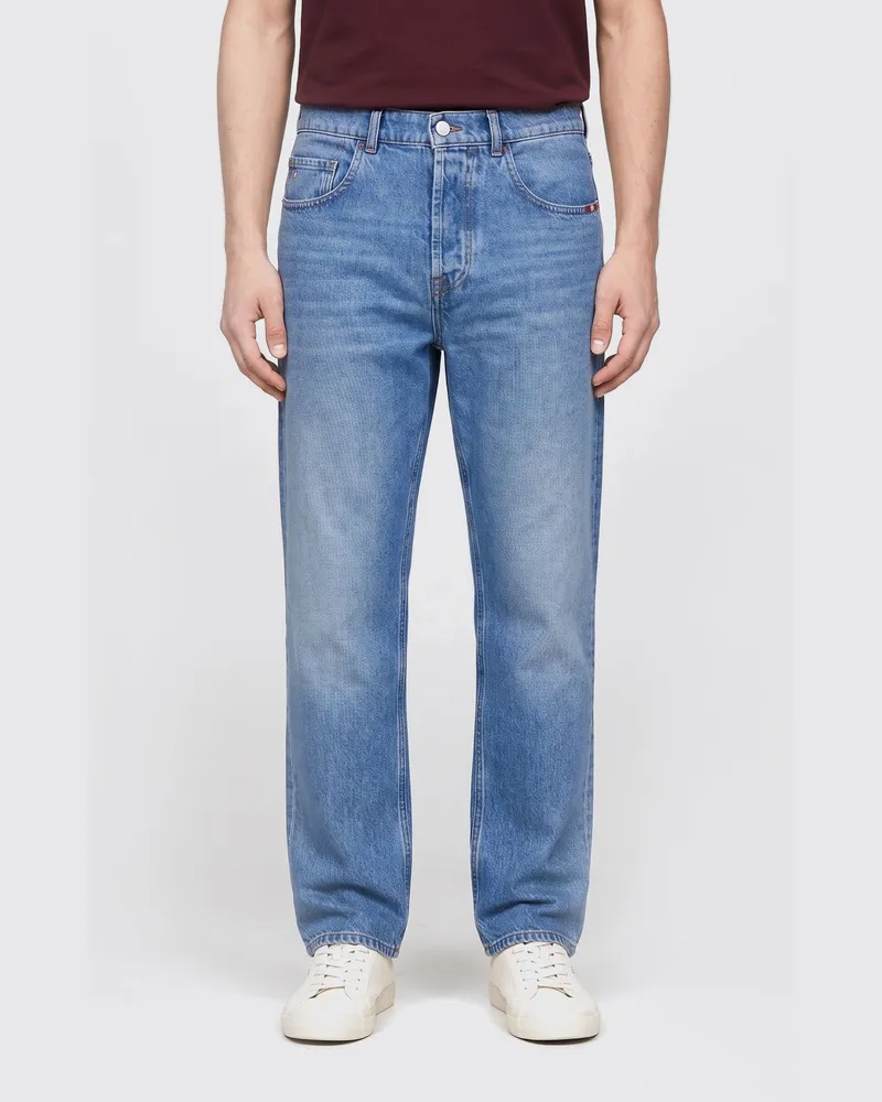 Amish Jeremiah Denim Jeans Blau