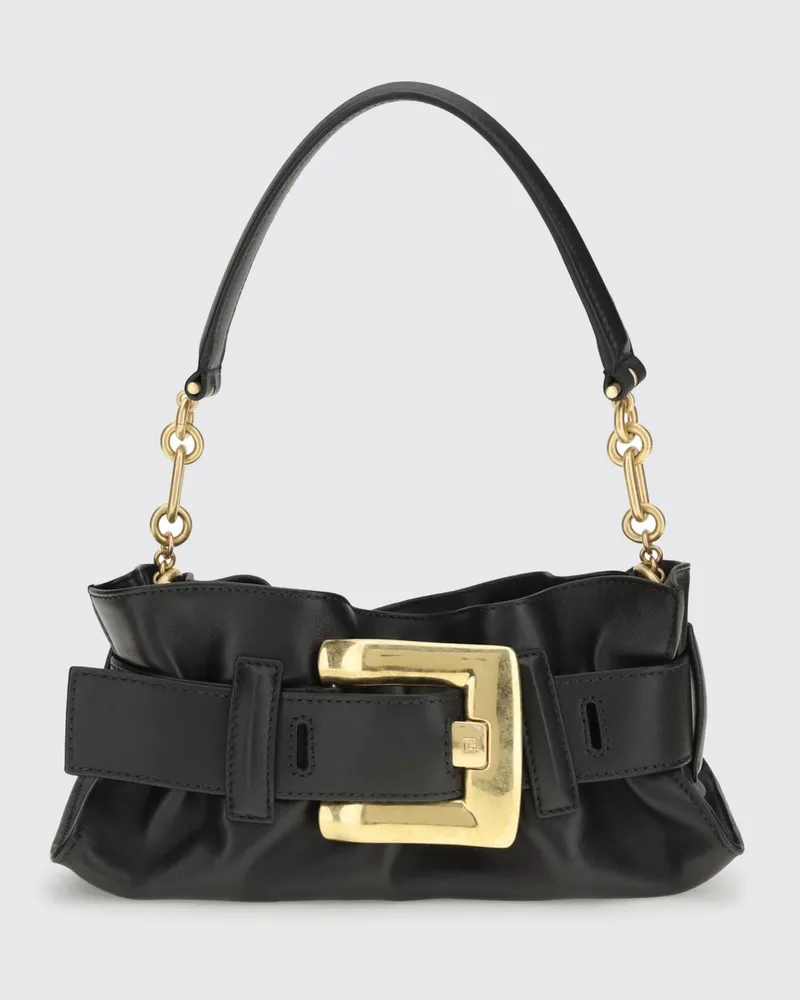 Balmain Schultertasche damen Schwarz