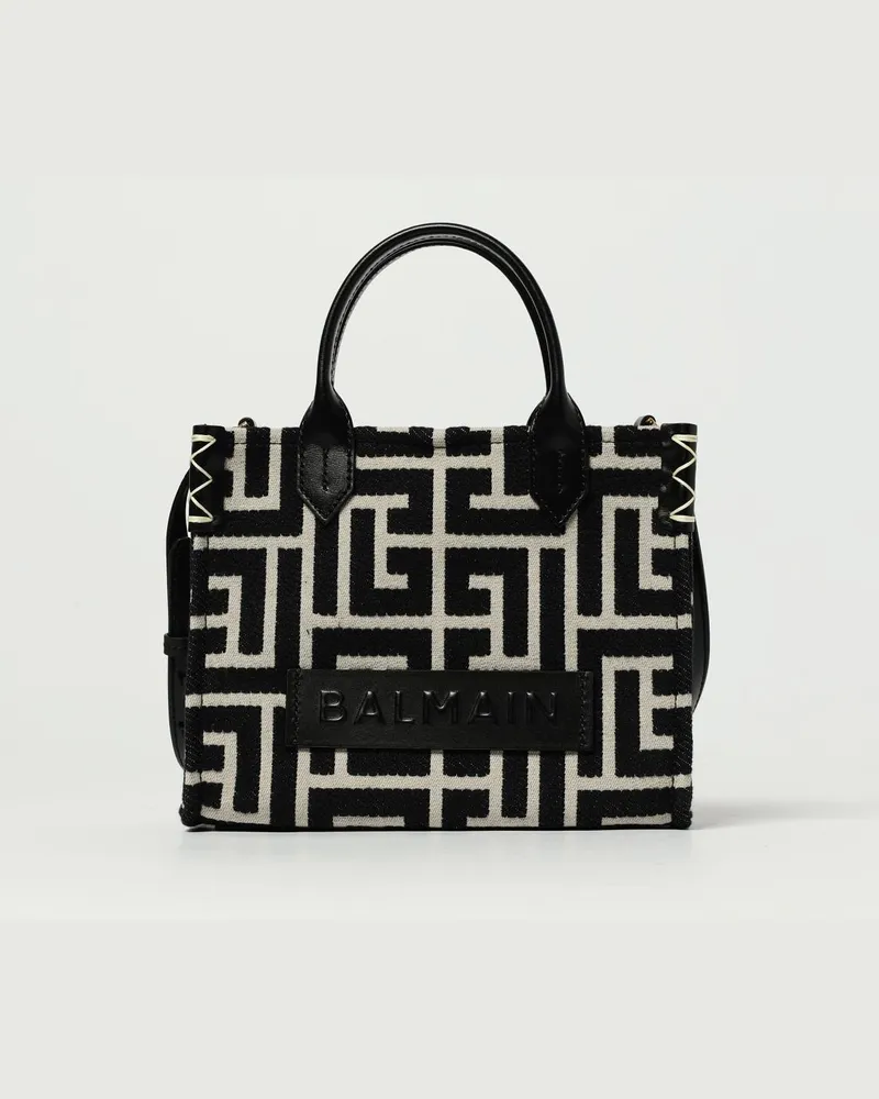 Balmain Schultertasche damen Schwarz