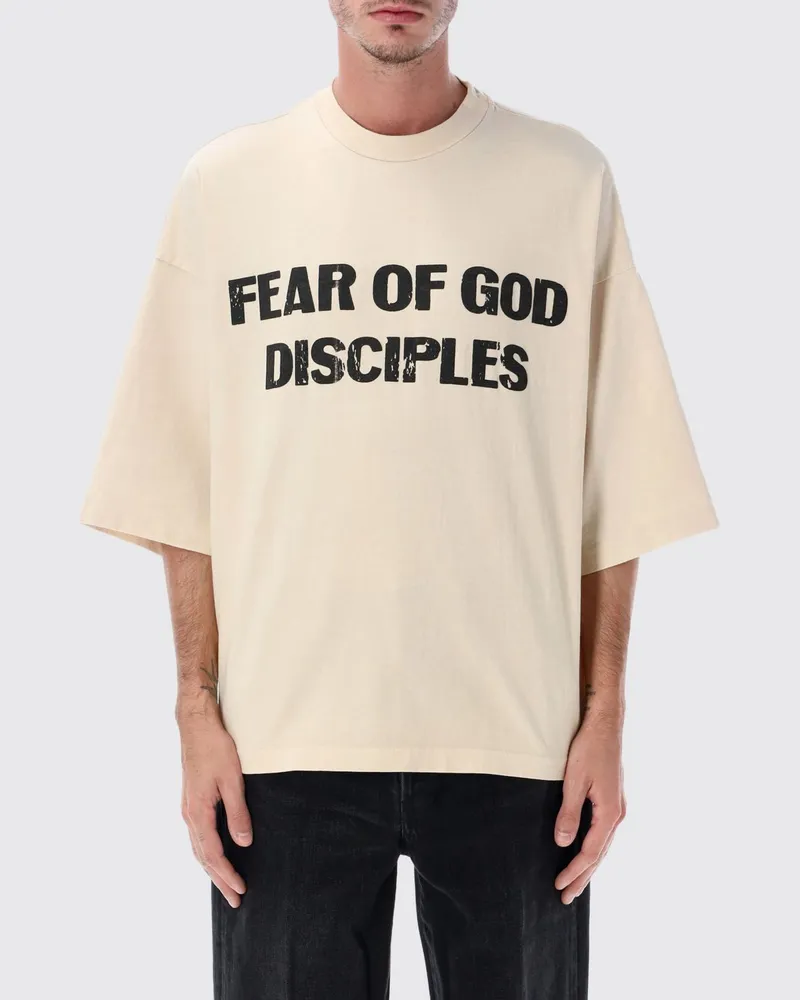 Fear of God T-shirt herren Beige