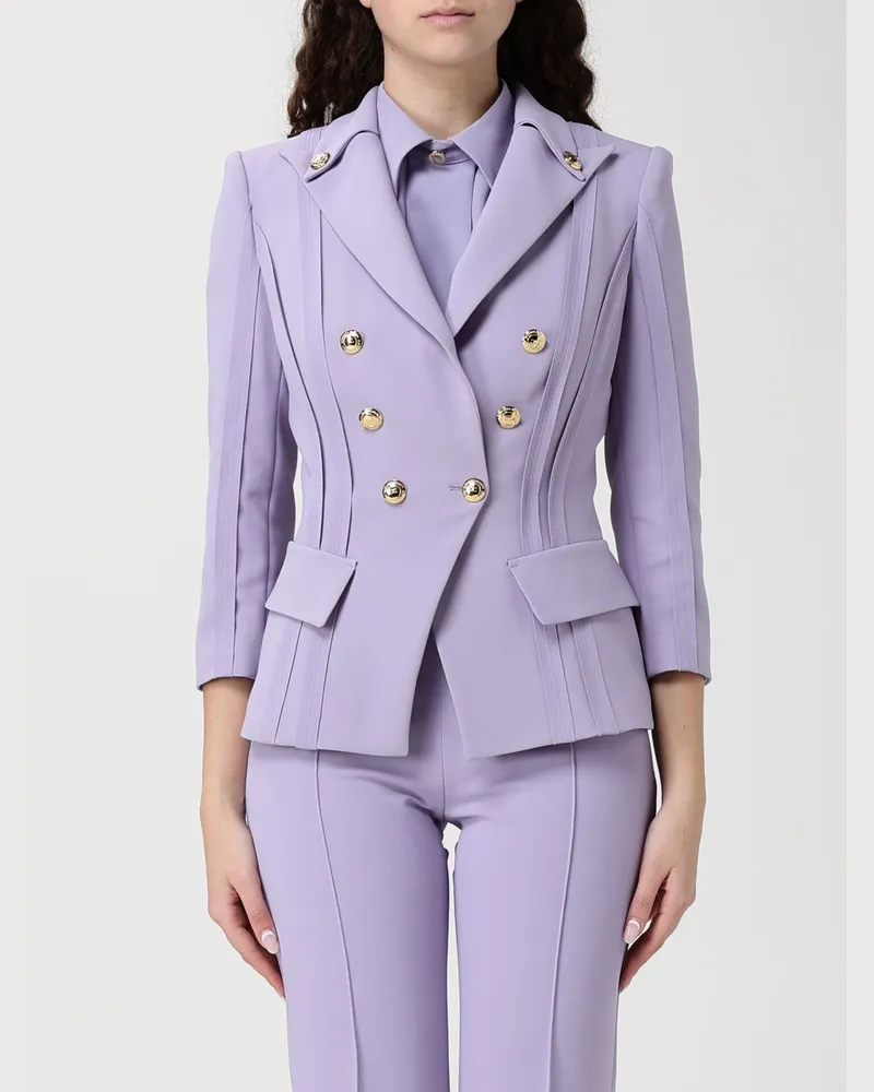 Elisabetta Franchi Jacke damen Lila