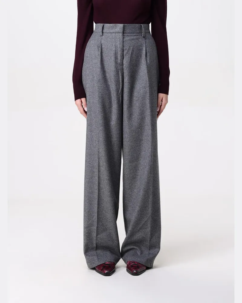 forte_forte Hose damen Grau