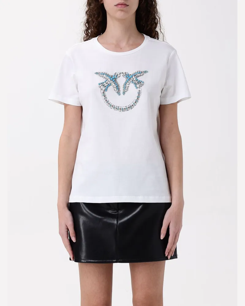Pinko T-shirt damen Weiß