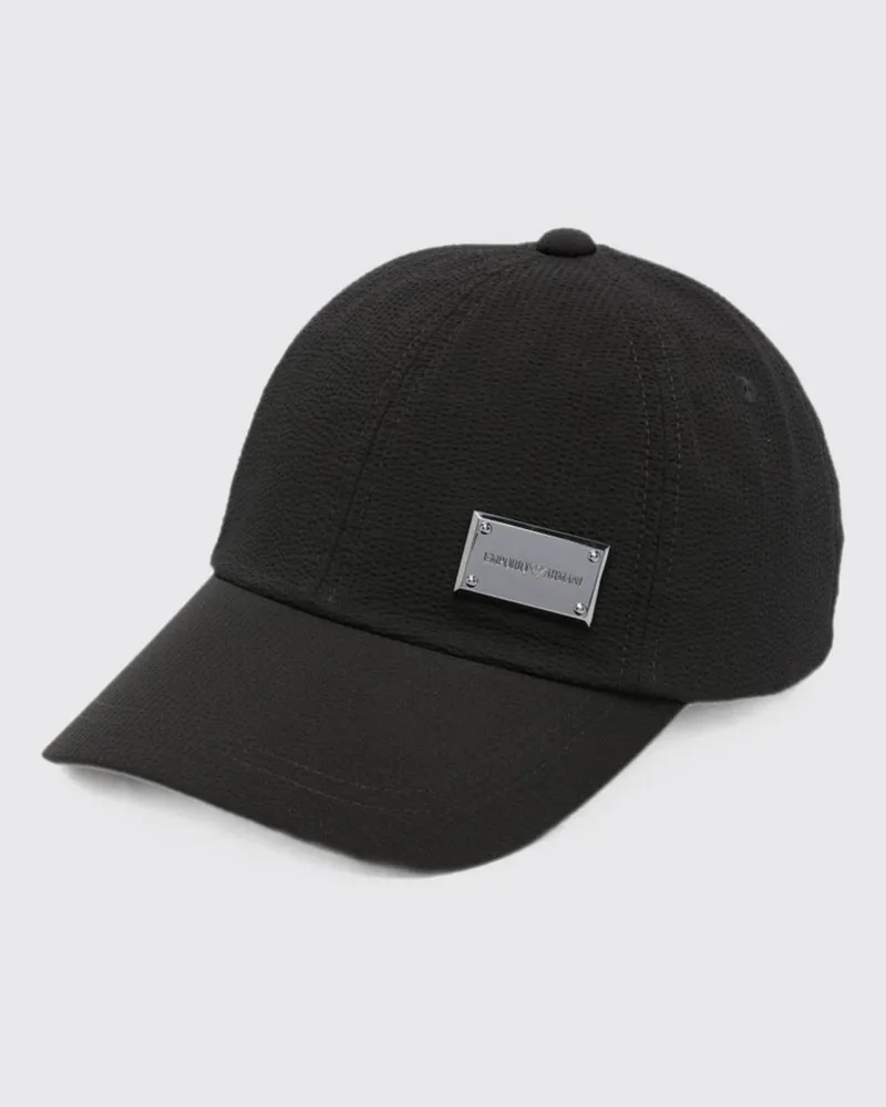 Emporio Armani Hut herren Schwarz