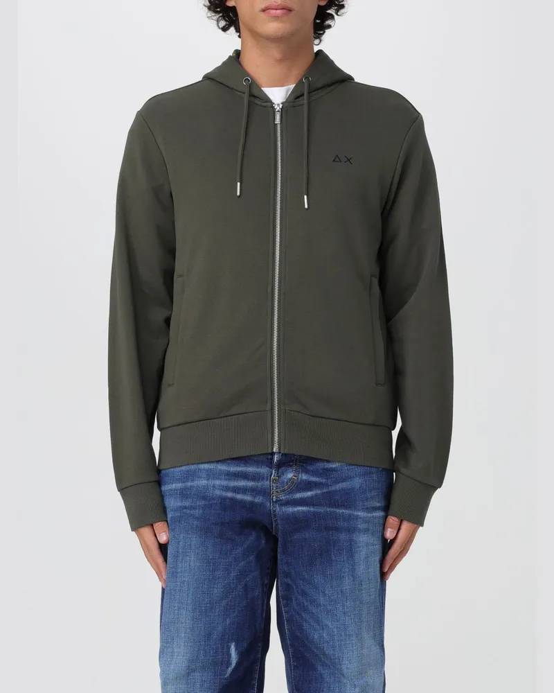 Sun68 Sweatshirt herren Military