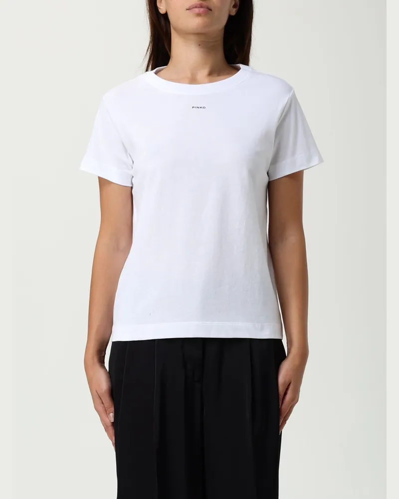 Pinko T-shirt damen Weiß