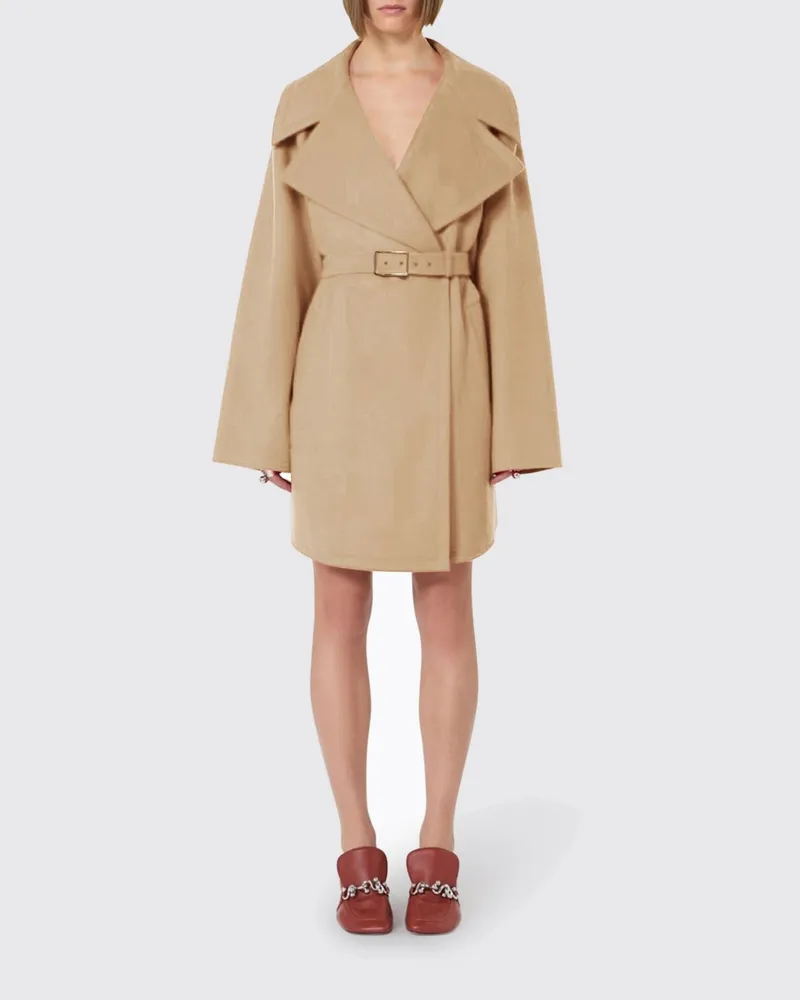SPORTMAX Mantel damen Beige