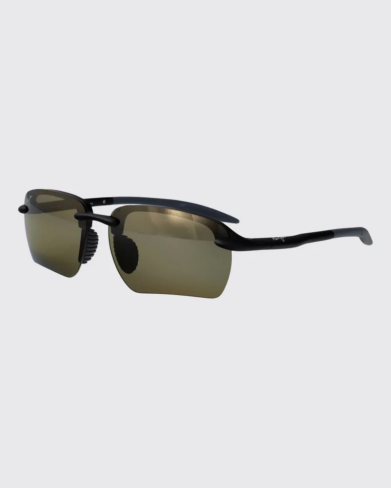 Maui Jim Ho'okipa Ultra Sonnenbrille aus Acetat Schwarz