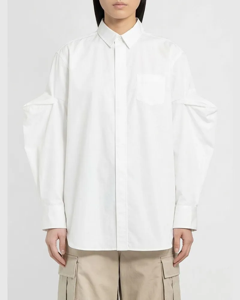 Sacai Hemdbluse damen Beige