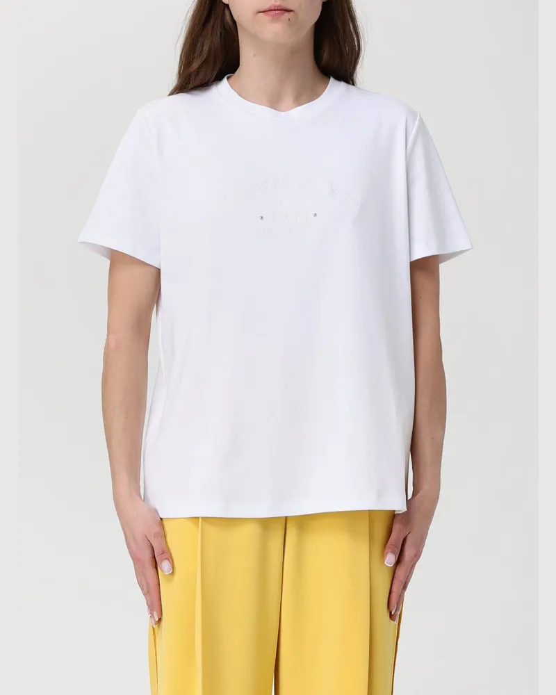 Elisabetta Franchi T-shirt damen Weiß
