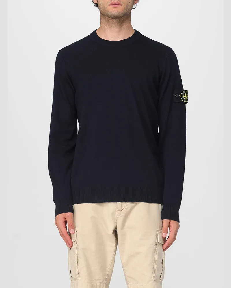 Stone Island Pullover herren Blau