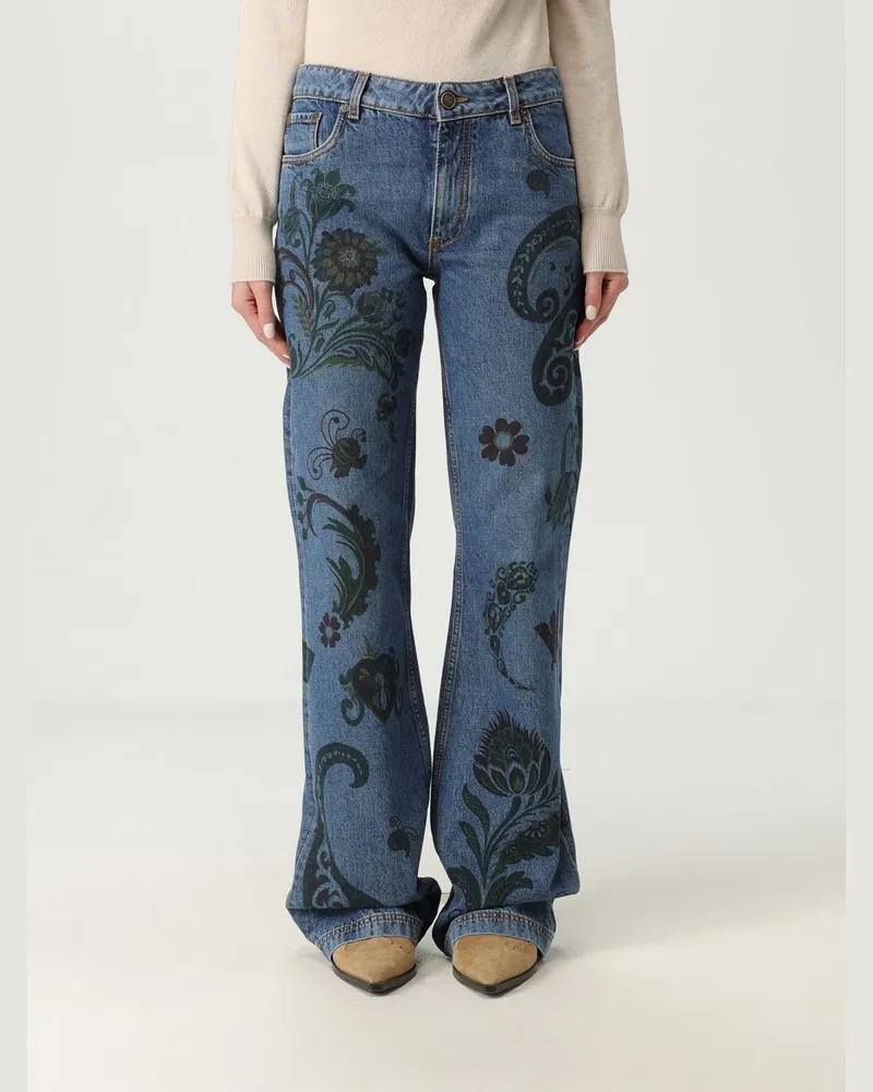Etro Jeans damen Burgunderrot