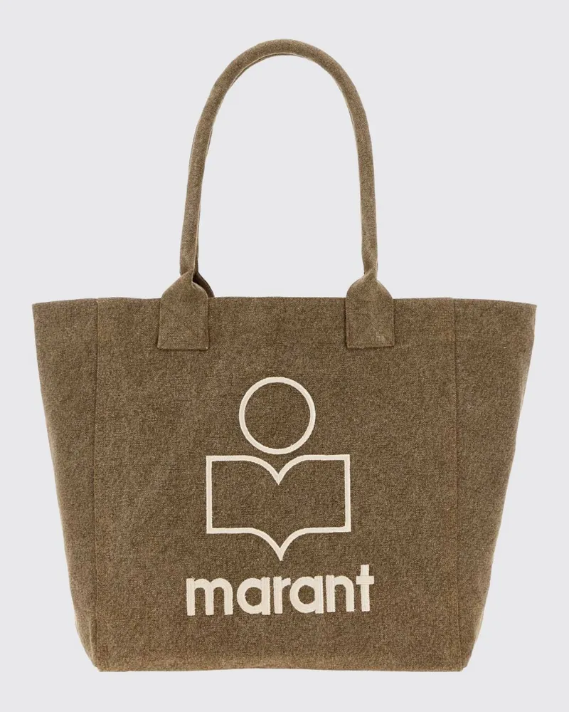 Isabel Marant Schultertasche damen Kaki