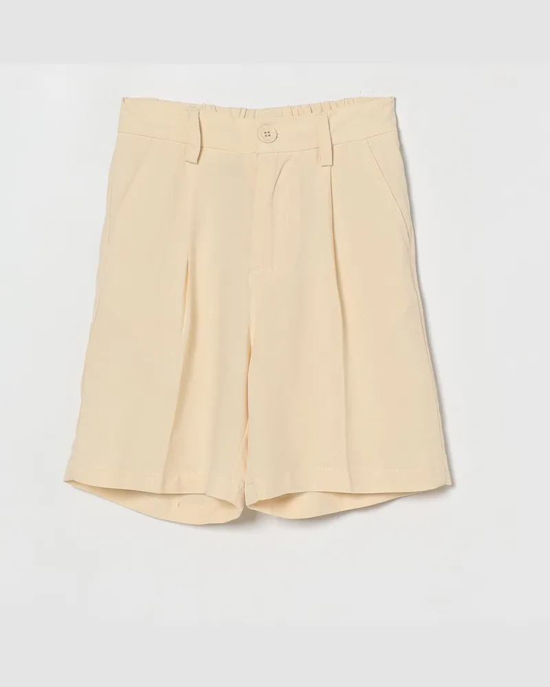 Paolo Pecora Milano Baumwoll-Mix Shorts Sand