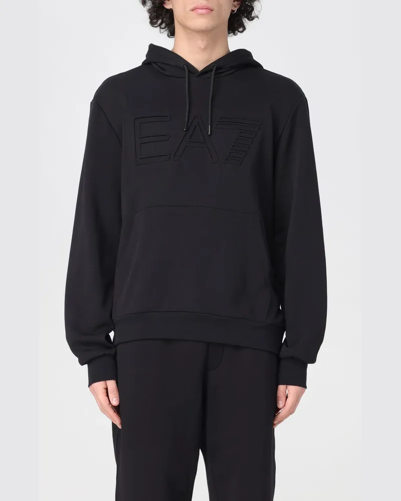 EA7 Sweatshirt herren Schwarz