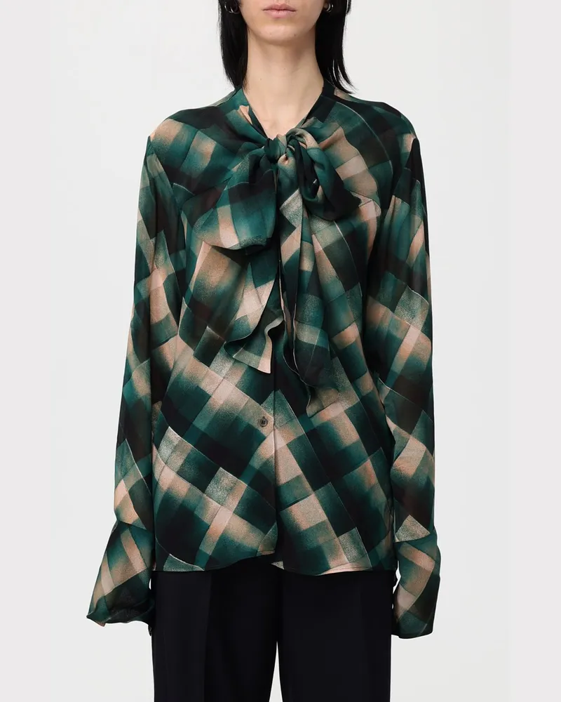 Dries van Noten Hemdbluse damen Grün