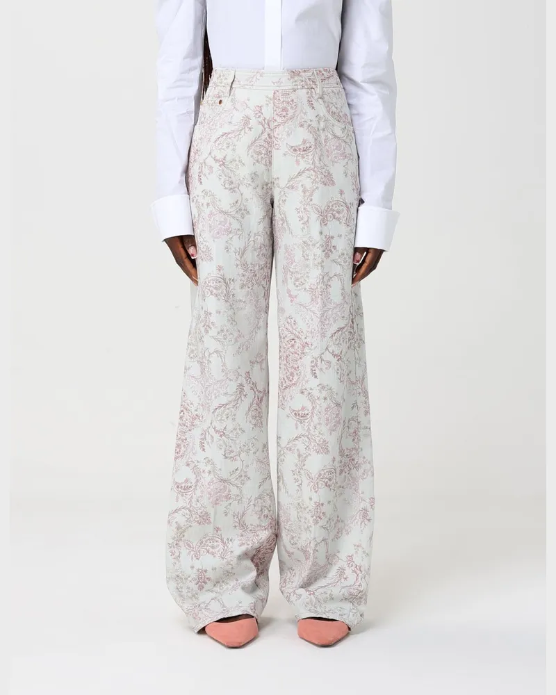 forte_forte Hose damen Pink