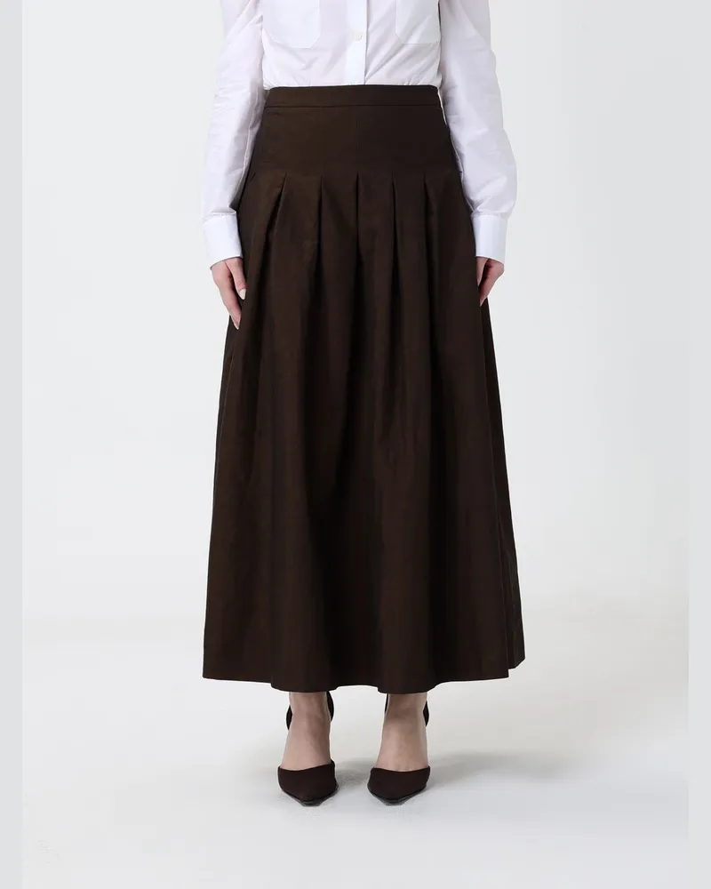 PT TORINO Rock damen Braun