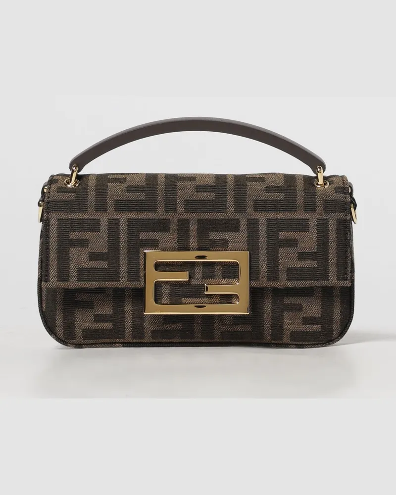 Fendi Schultertasche damen Tabak