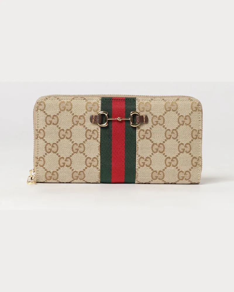 Gucci Geldbörse damen Beige