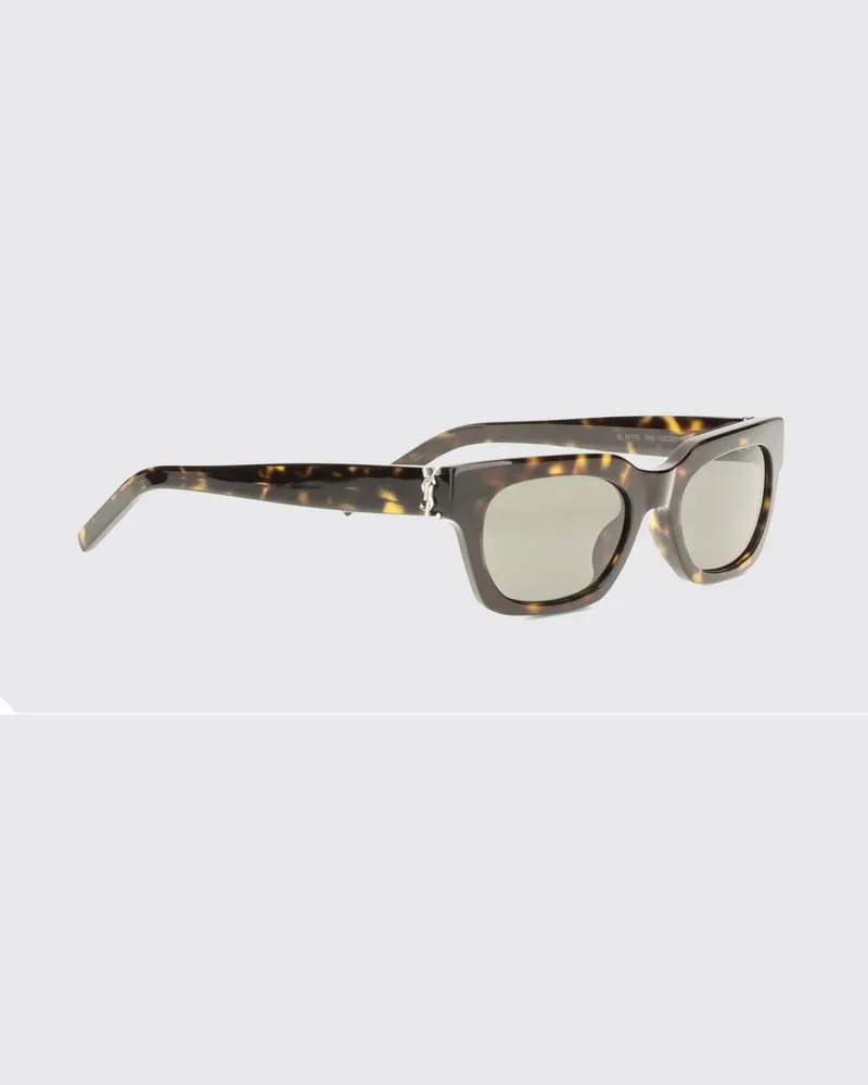Saint Laurent Cat-Eye-Sonnenbrille aus Acetat mit YSL-Logo Grau