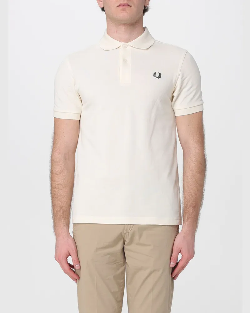 Fred Perry T-shirt herren Ecru