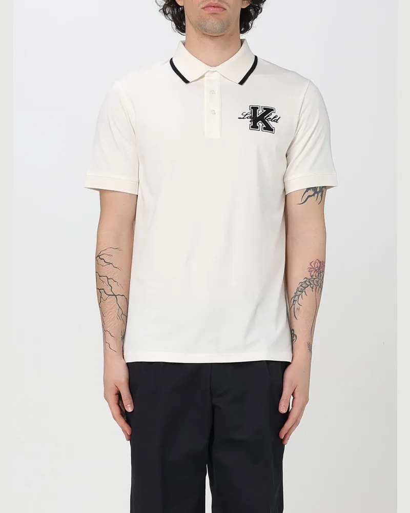 Karl Lagerfeld Polo herren Weiß
