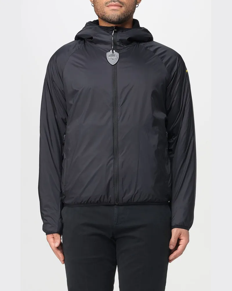 Blauer Jacke herren Schwarz