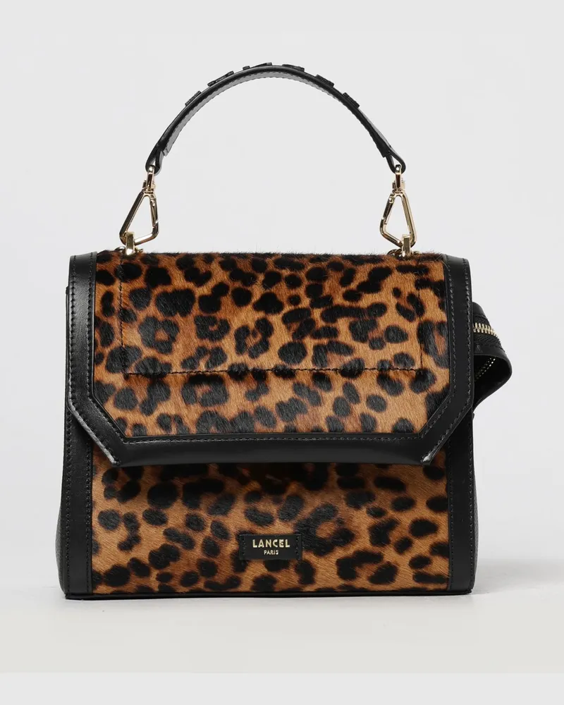 Lancel Schultertasche damen Schwarz