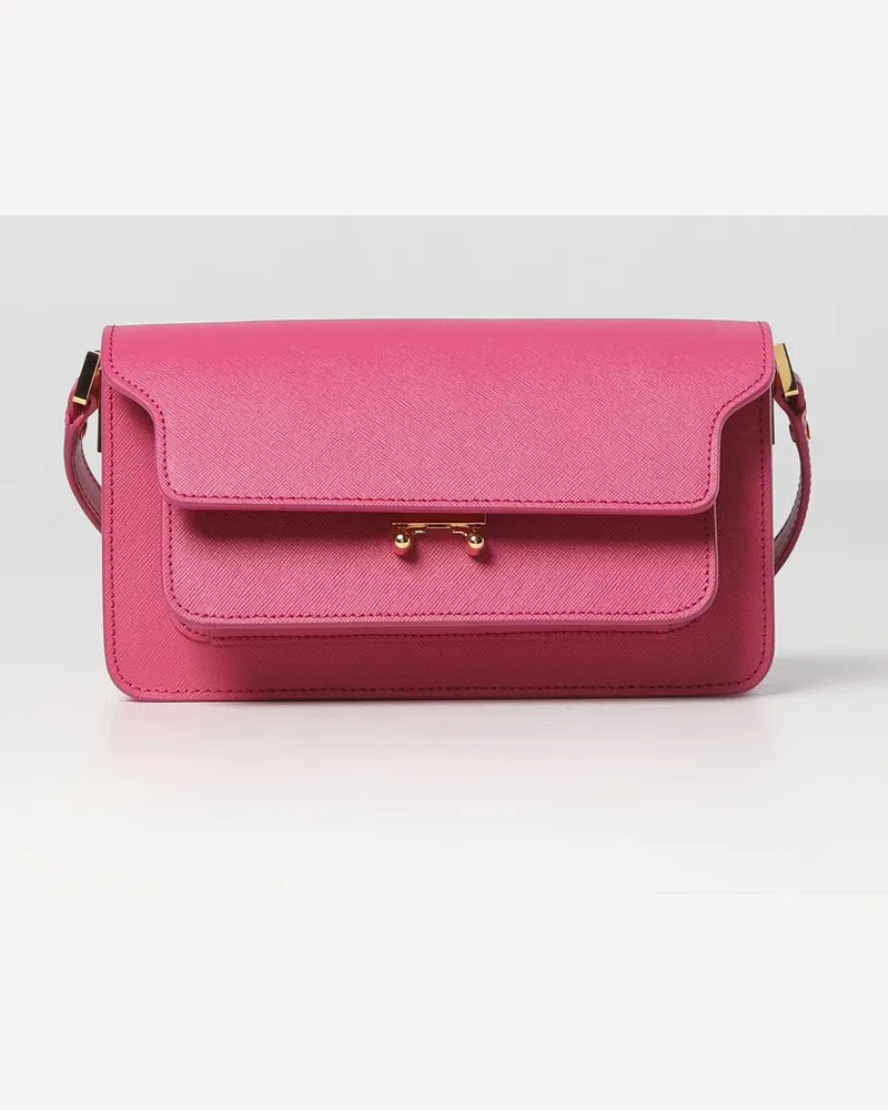 Marni Schultertasche damen Strawberry