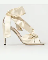 Moschino Sandalen mit absatz Cream