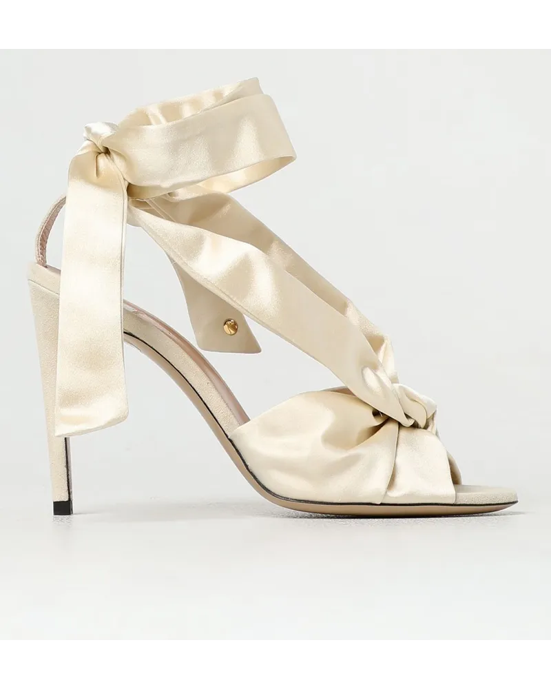 Moschino Sandalen mit absatz damen Cream