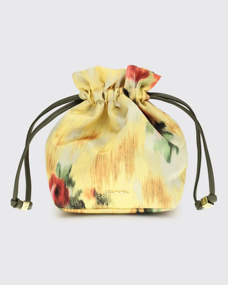 Ganni Clutch damen Gelb