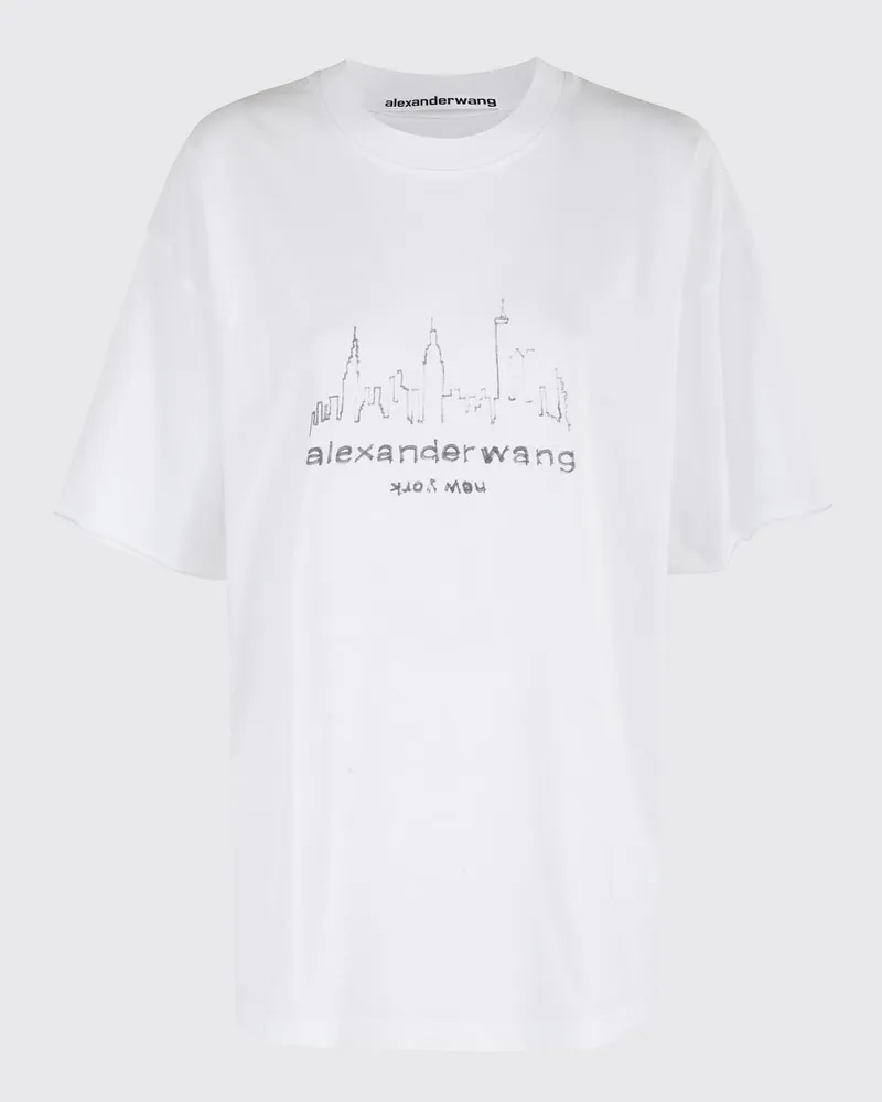 Alexander Wang T-shirt damen Weiß