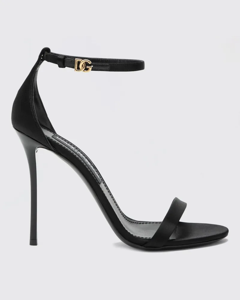 Dolce & Gabbana Sandalen mit absatz damen Dolce & Gabbana Schwarz