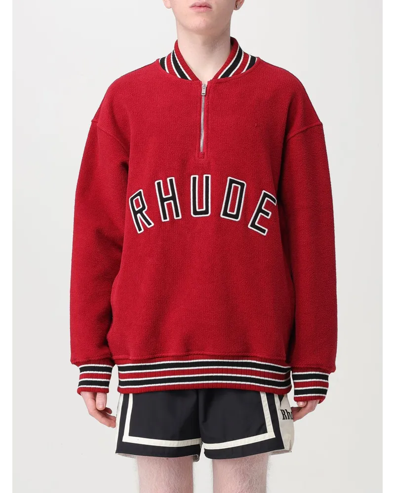 RHUDE Sweatshirt Rot