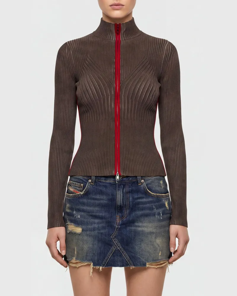 Diesel Pullover damen Braun