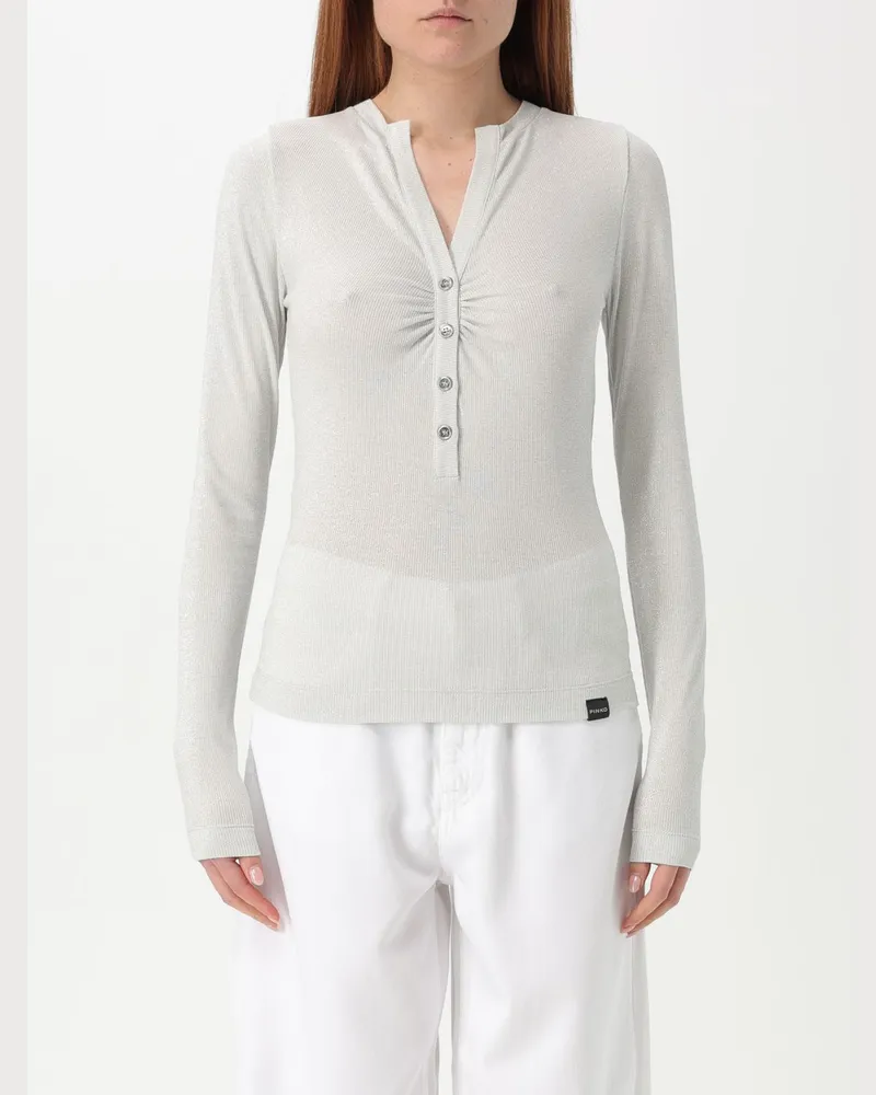 Pinko Pullover damen Silber