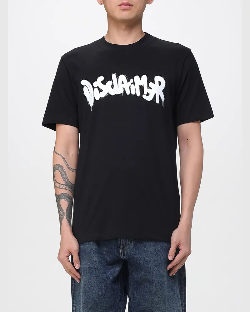 DISCLAIMER T-shirt herren Schwarz