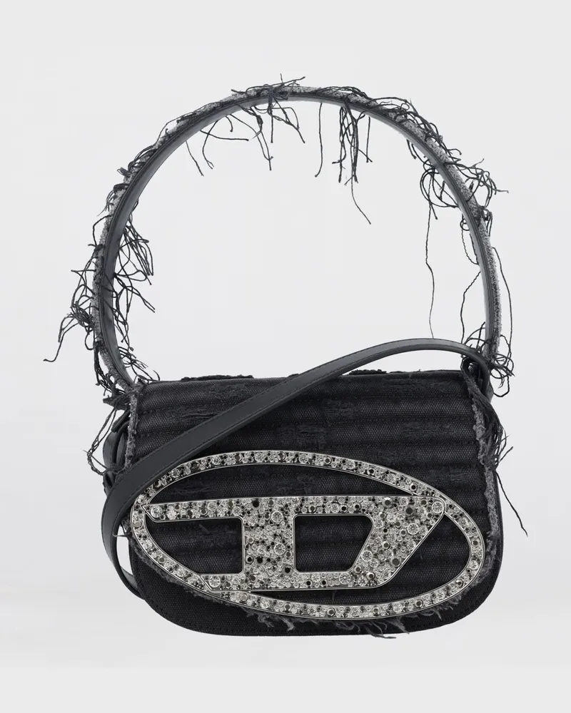 Diesel Schultertasche damen Schwarz