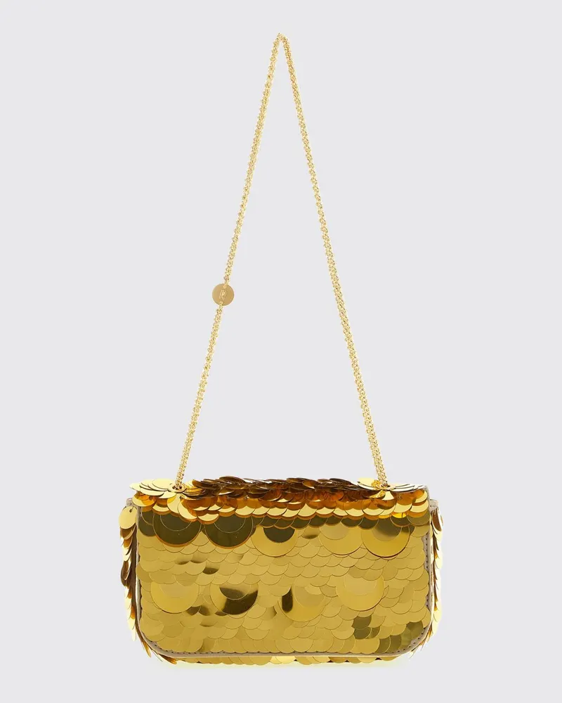 Paco Rabanne Schultertasche damen Gold