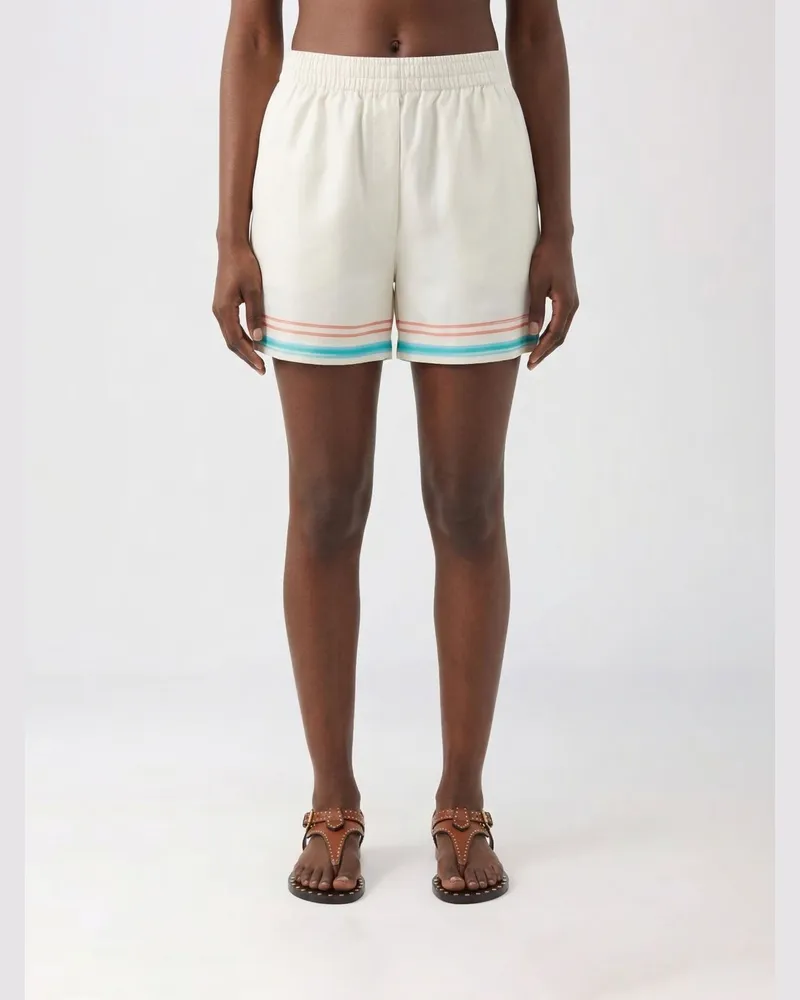 Casablanca Paris Shorts damen Weiß