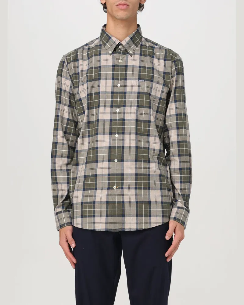 Barbour Hemd herren Sauergrün