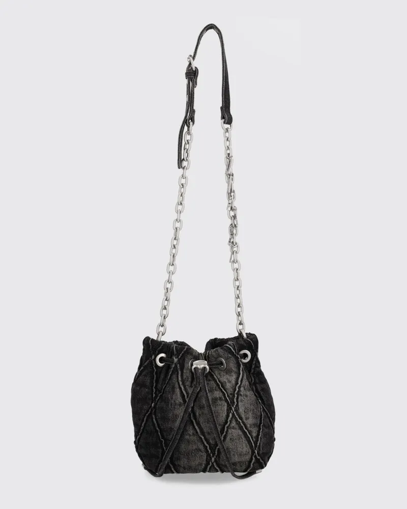 Diesel Schultertasche damen Schwarz