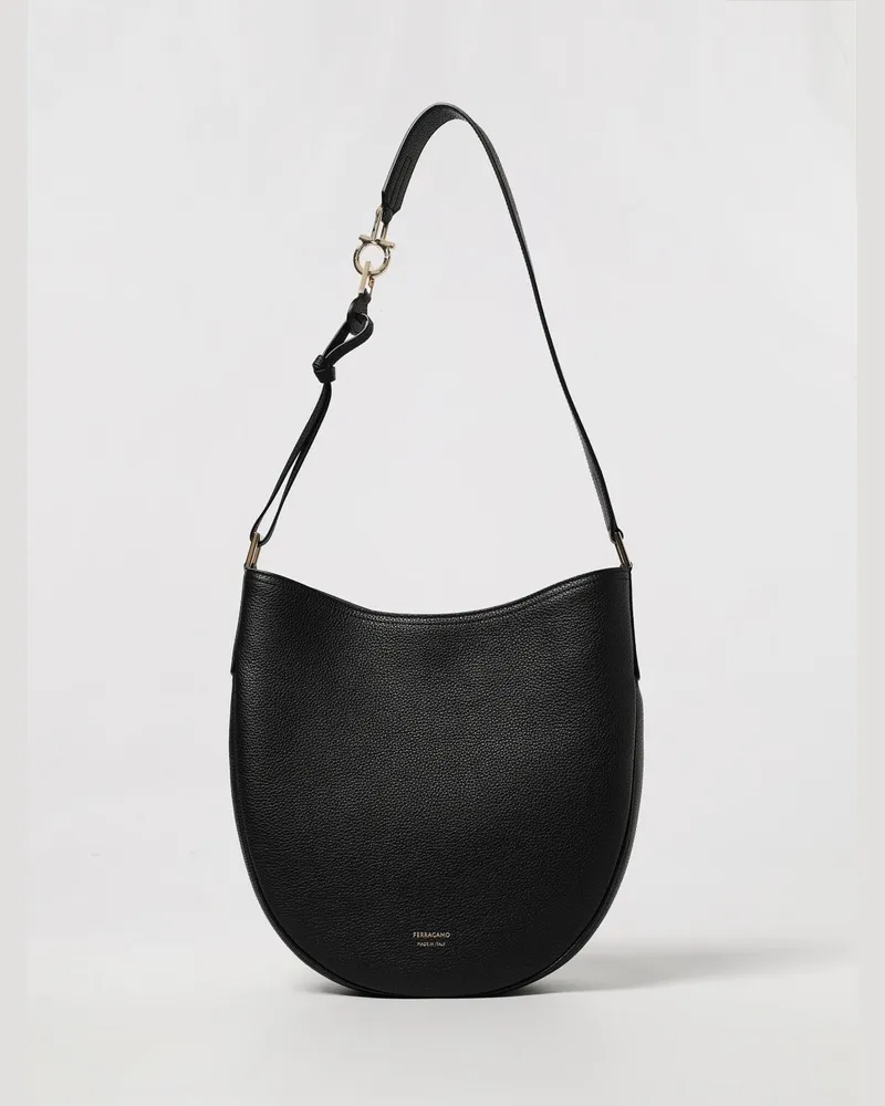 Ferragamo Schultertasche damen Schwarz