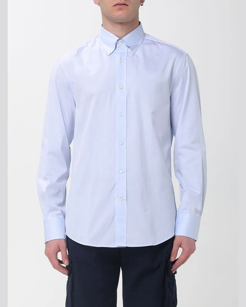 Brunello Cucinelli Hemd herren Blau