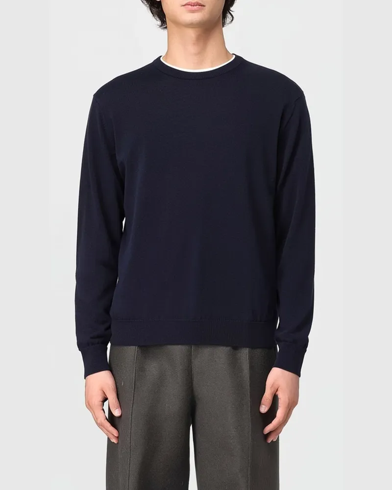 Eleventy Pullover herren Blau