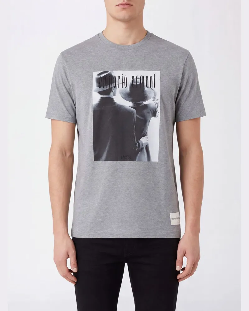 Emporio Armani T-shirt herren Grau