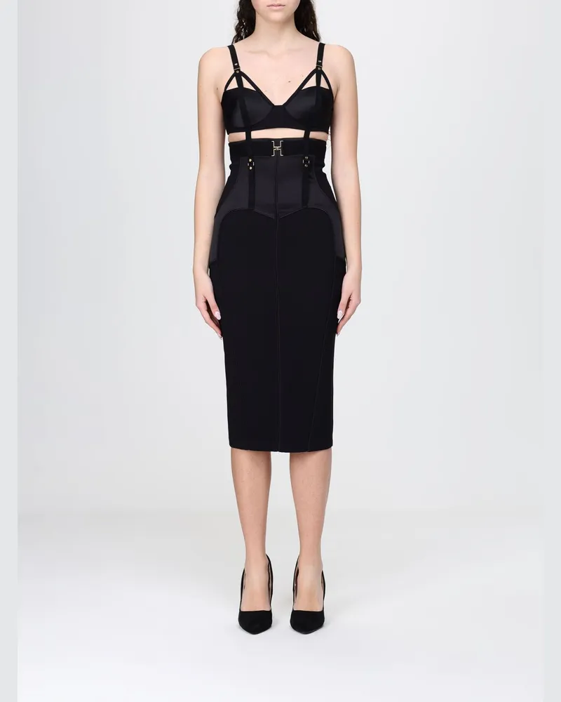 Elisabetta Franchi Kleid damen Schwarz